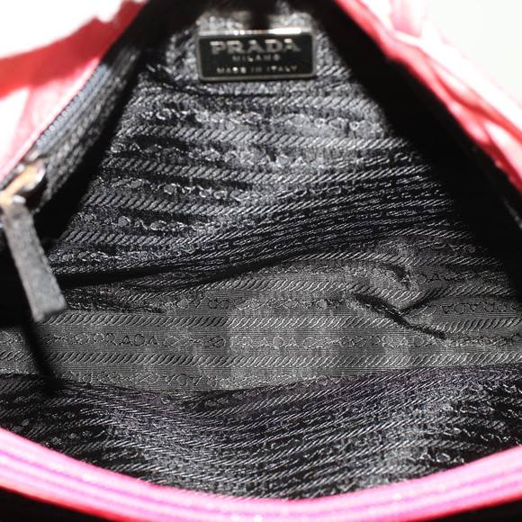 PRADA Hand Bag Nylon Pink Auth 45819 - Picture 10 of 16